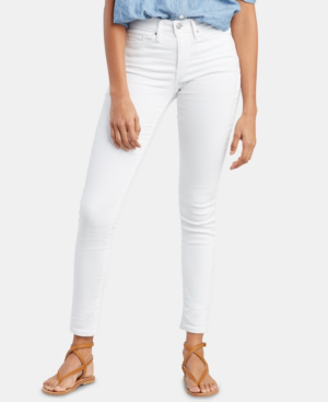 levi's 311 shaping skinny jeans white