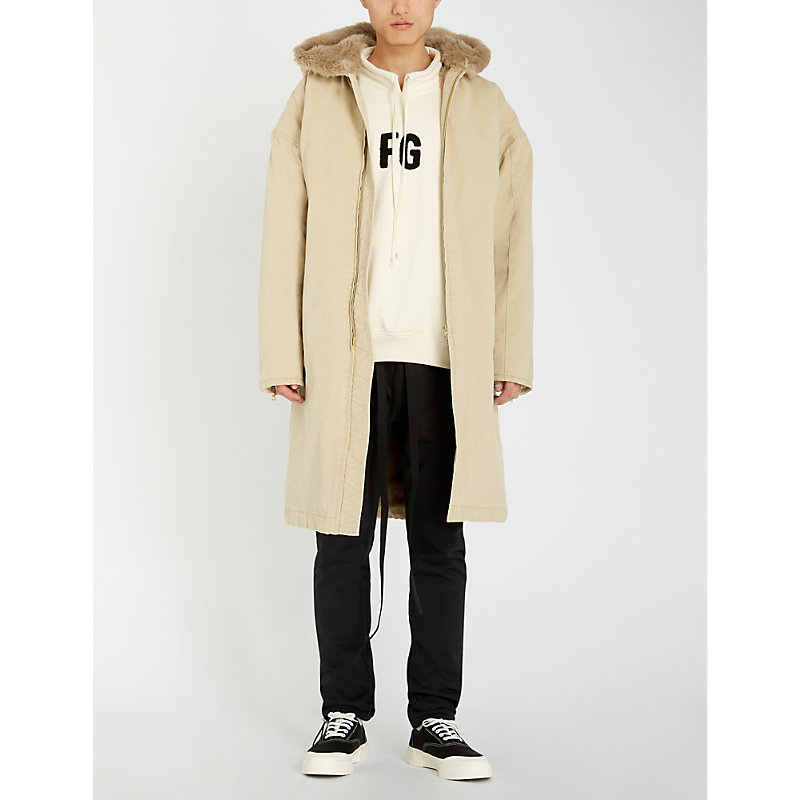 fear of god fur hoodie