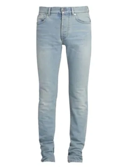 Shop Givenchy Skinny-fit Denim Trousers In Pale Blue