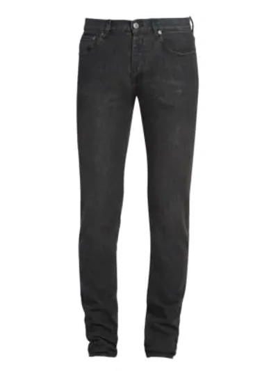 Shop Givenchy Skinny-fit Denim Trousers In Black