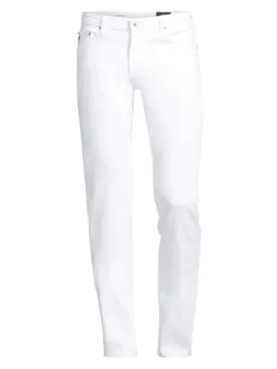 Shop Ag Tellis Slim-fit Jeans In White