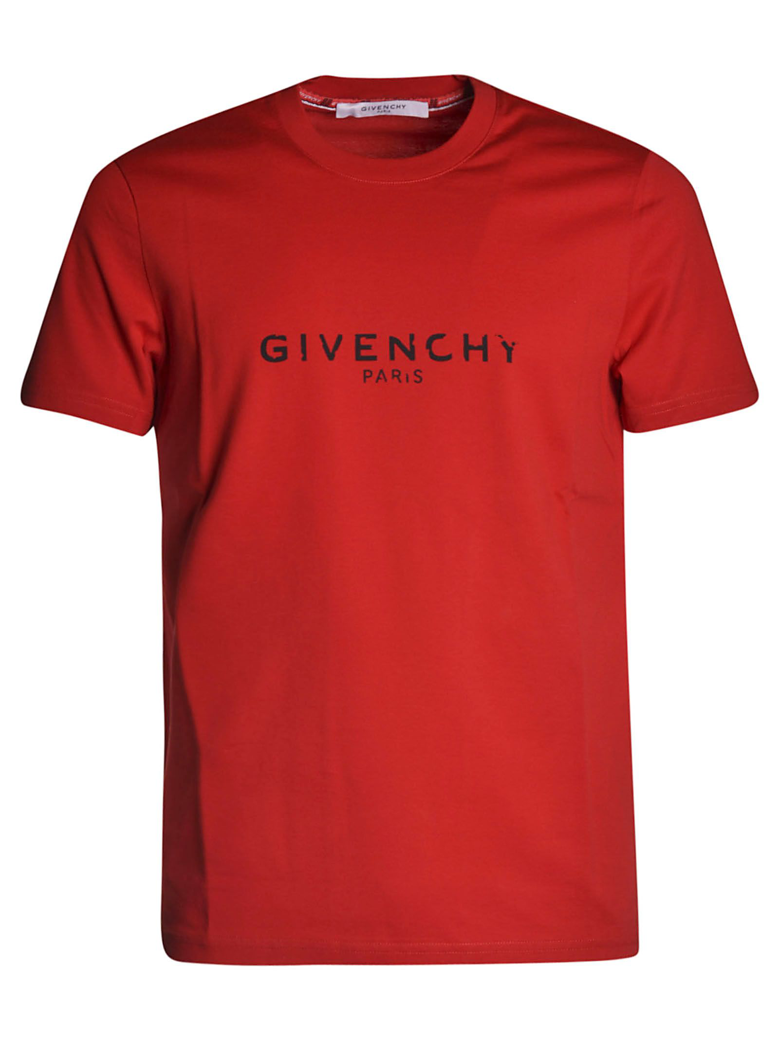 Givenchy Vintage Slim T-shirt In Red | ModeSens