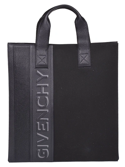 Shop Givenchy Logo Tote In Black