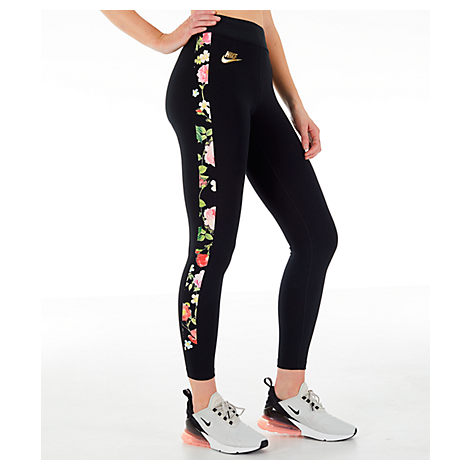 women's nike floral leggings