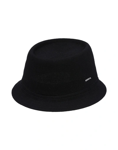 Shop Kangol Hat In Black