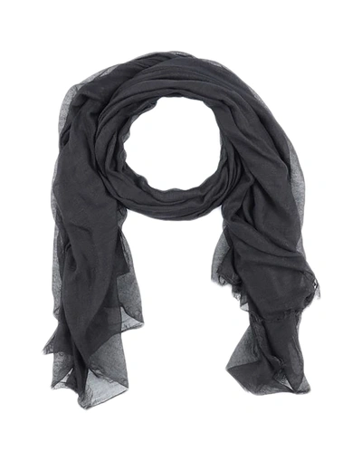 Shop Rick Owens Scarves In Black