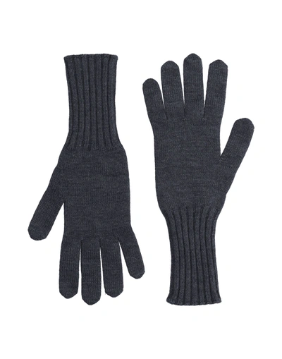 Shop Dsquared2 Gloves In Grey