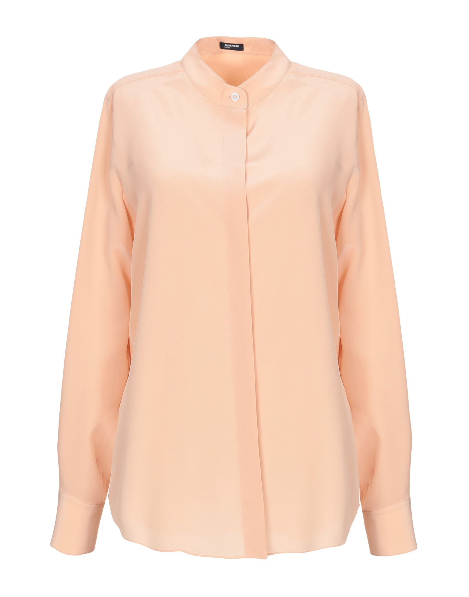 Jil Sander Silk Shirts & Blouses In Pale Pink | ModeSens