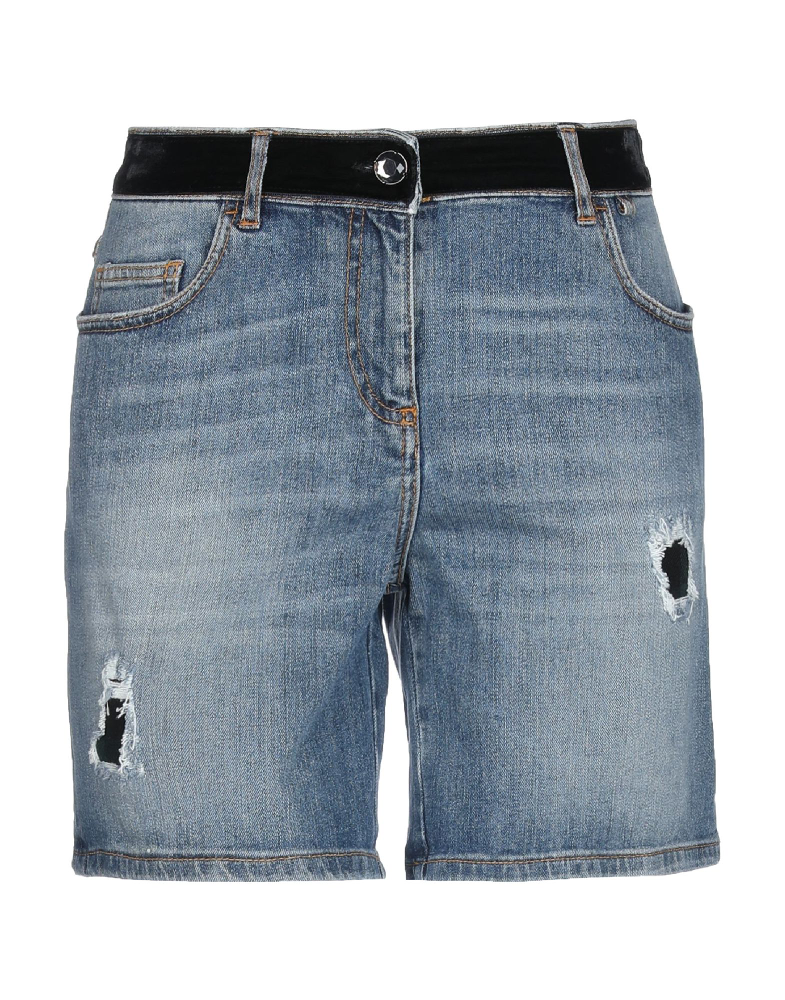 Boutique Moschino Denim Shorts In Blue | ModeSens