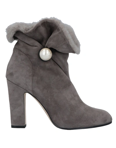 Shop Jimmy Choo Ankle Boots In Grey