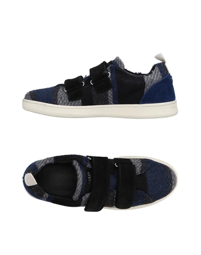 Shop Dondup Sneakers In Dark Blue