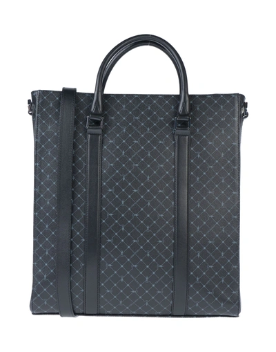 Shop Trussardi Man Handbag Black Size - Calfskin