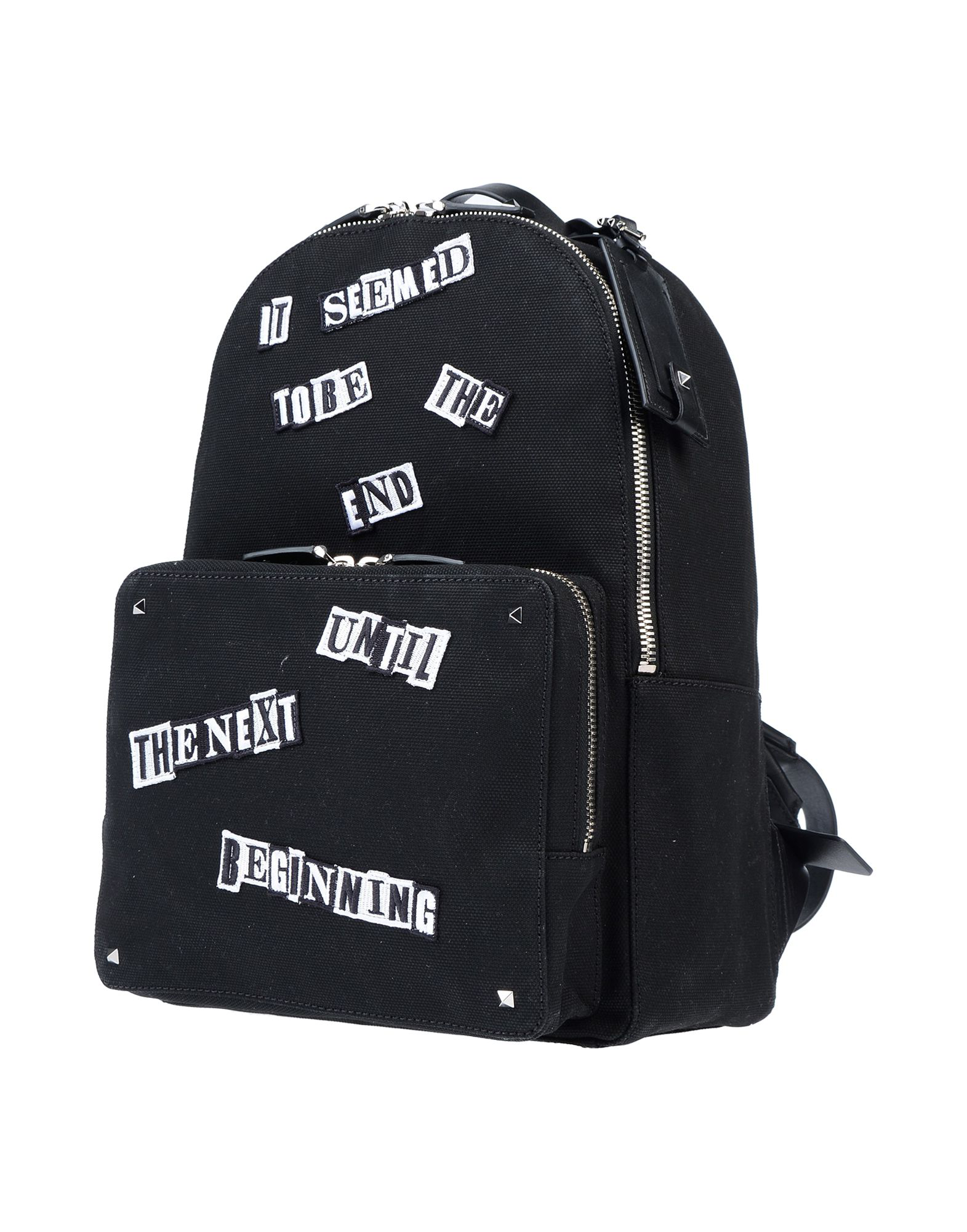 valentino backpack black
