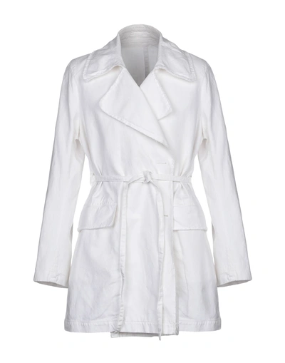 Shop Dries Van Noten Full-length Jacket In White