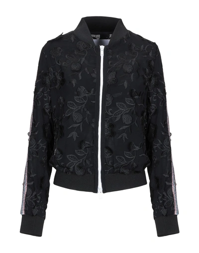 Shop Ainea Bomber In Black