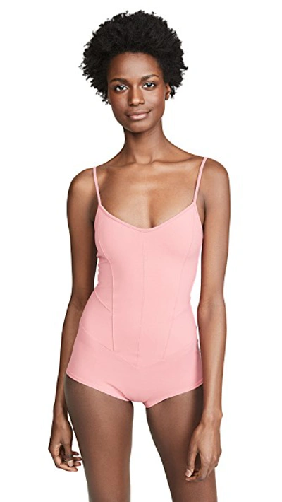 Shop Live The Process Corset Leotard In Desert Rose