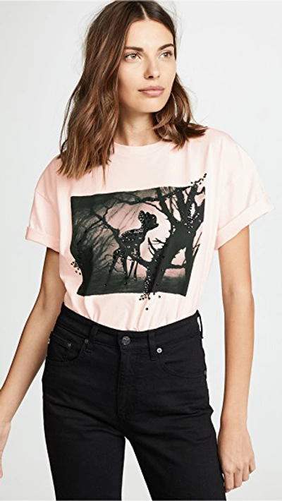 Shop Coach 1941 X Disney Bambi T-shirt In Pink