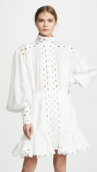 zimmermann ninety six wave short dress