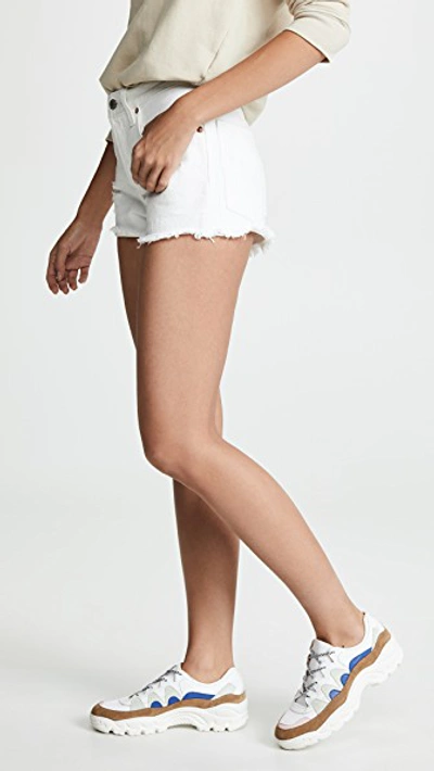 Shop Levi's 501 Shorts In Pearly White