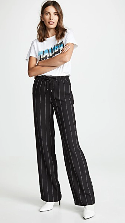 Anine Bing Isabella Pants In Black ModeSens