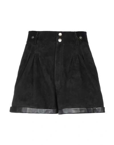 Shop Saint Laurent Shorts & Bermuda Shorts In Black