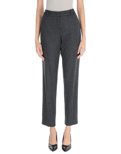 Shop Marc Cain Casual Pants In Steel Grey