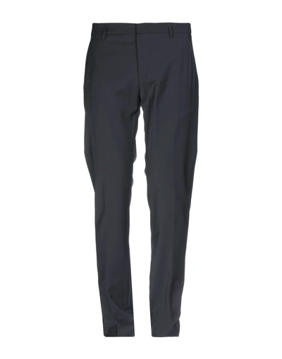 Shop Dondup Man Pants Black Size 31 Polyester, Virgin Wool, Elastane