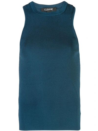 Shop Cushnie Fitted Top - Blue