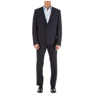 Shop Dior Men's Suit In Blue