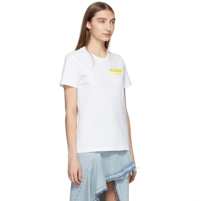 OFF-WHITE 白色 CRUMBLING WOMEN 休闲 T 恤