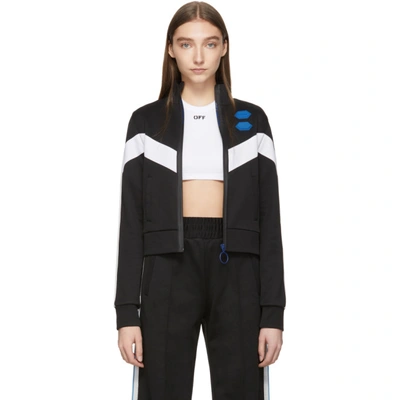 Shop Off-white Black Gym Suit Track Jacket
