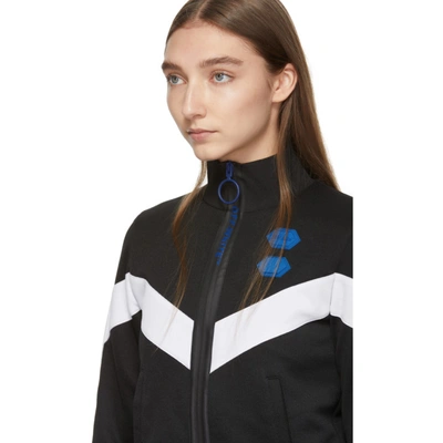 Shop Off-white Black Gym Suit Track Jacket