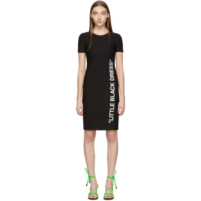 black dress off white