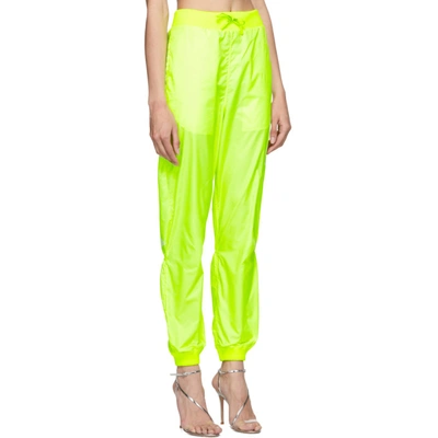 Shop Off-white Yellow Two-layer Lounge Pants