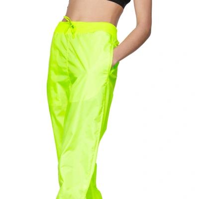 Shop Off-white Yellow Two-layer Lounge Pants