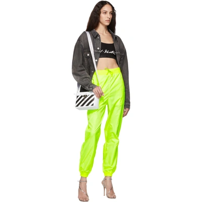 Shop Off-white Yellow Two-layer Lounge Pants