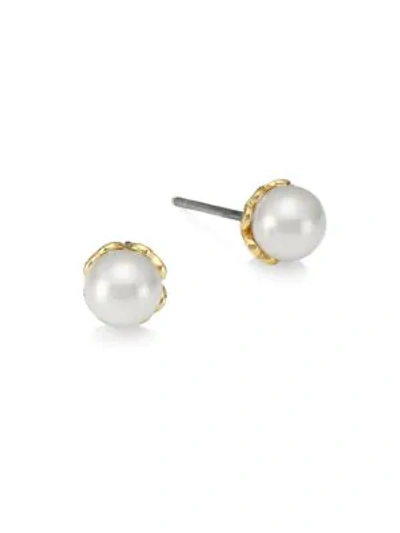 Shop Kate Spade Mini Faux Pearl Stud Earrings