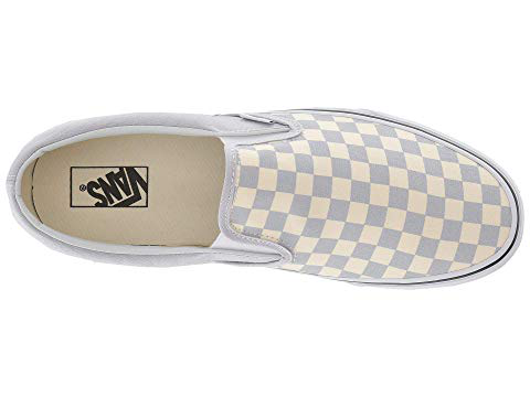 grey dawn checkerboard vans