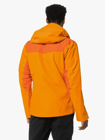 Shop Arc'teryx Orange Beta Sl Hybrid Jacket
