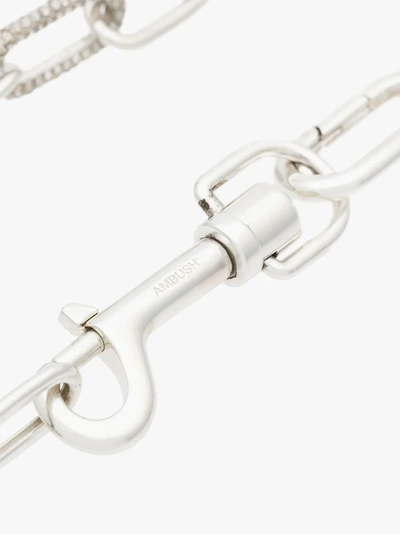 Shop Ambush Halskette Mit Schlüssel In Silver