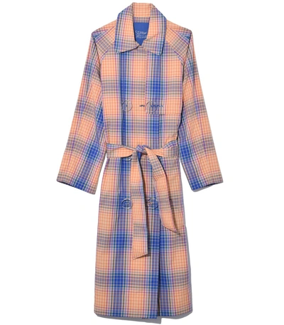 Shop Simon Miller Paz Jacket In Golden Orange Plaid