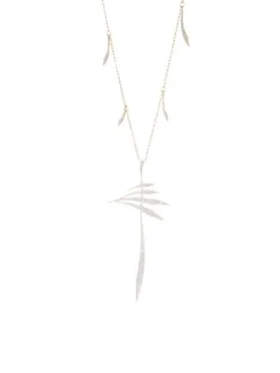Shop Adriana Orsini Eclectic Mobile Pendant Necklace In Gold-plated