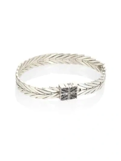 Shop John Hardy Women's Modern Chain Black Sapphire & Sterling Silver Extra-small Bracelet