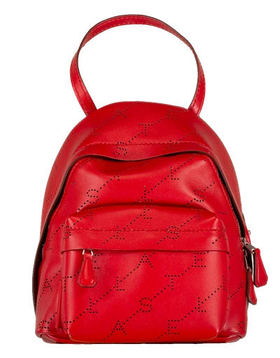 Shop Stella Mccartney Stella Mini Backpack In Loverred