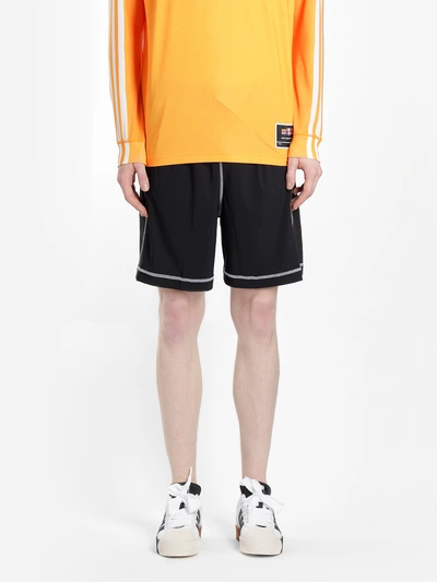 Shop Adidas Originals By Alexander Wang Adidas By Alexander Wang Shorts In Black & White