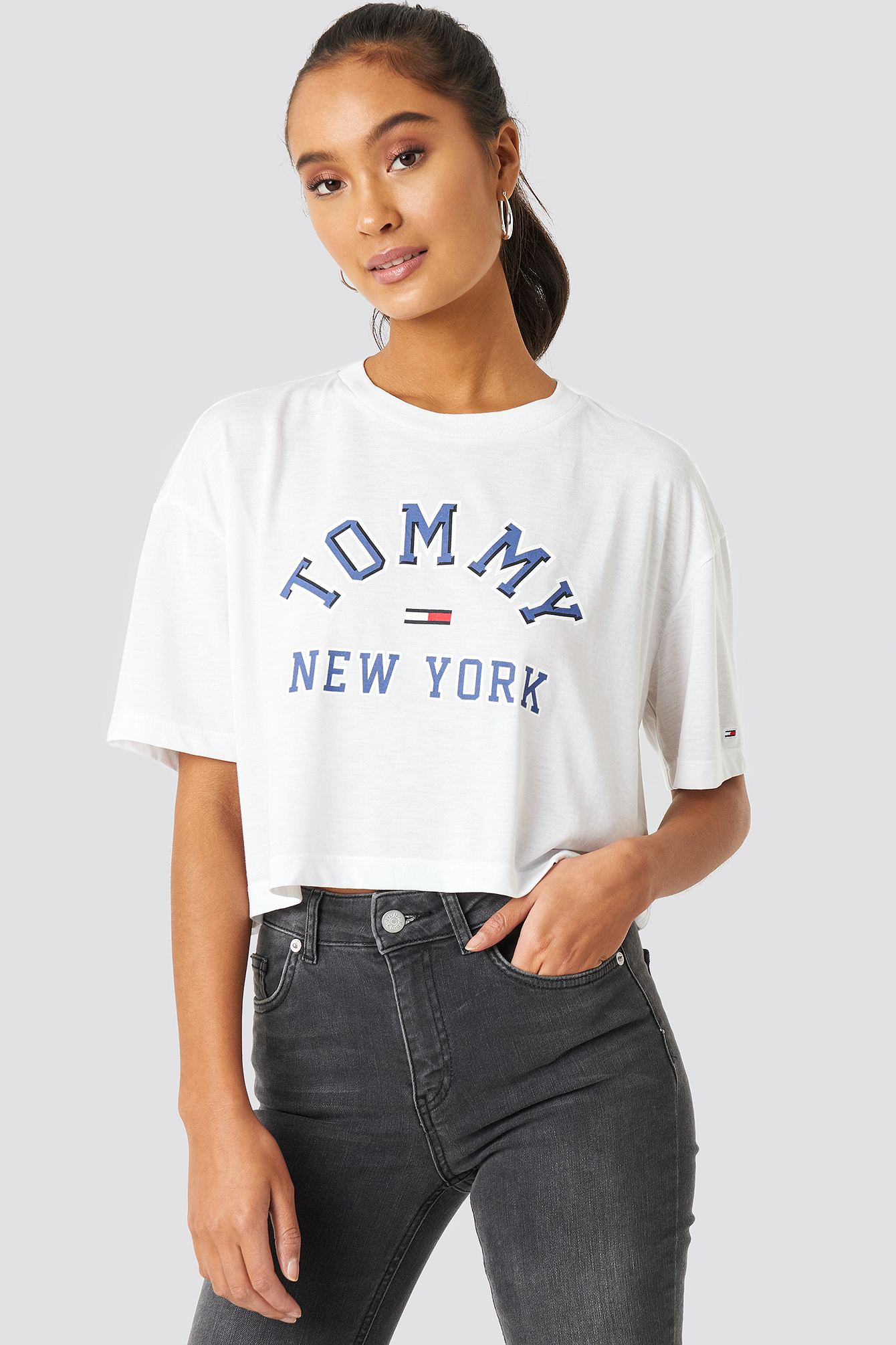 tommy hilfiger collegiate tee