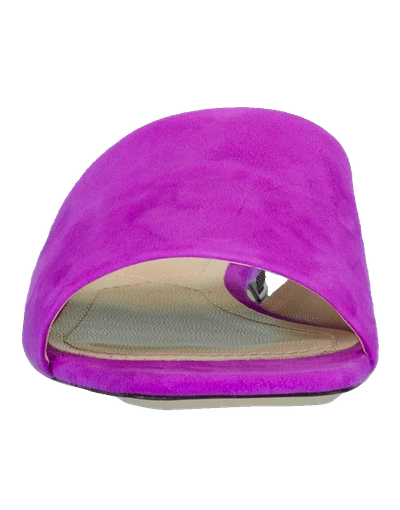 Shop Nicholas Kirkwood Casiti Pearl Slide In Magenta