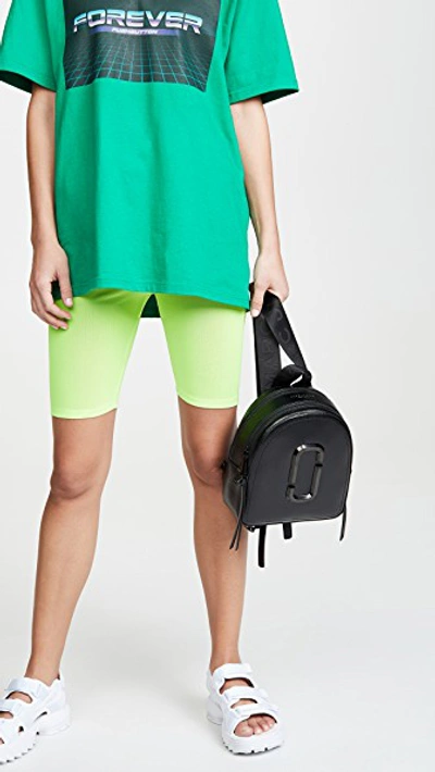 Shop Marc Jacobs Pack Shot Dtm Backpack In Black