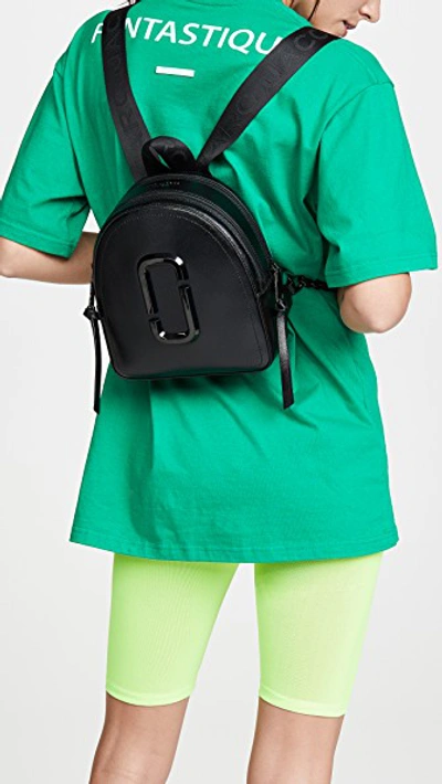 Shop Marc Jacobs Pack Shot Dtm Backpack In Black