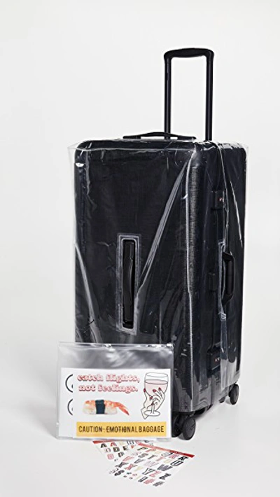 Shop Calpak X Jen Atkin Trunk Luggage In Black